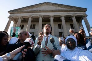 Reinstated Tennessee lawmaker Justin Jones says he’ll continue to call for gun reform