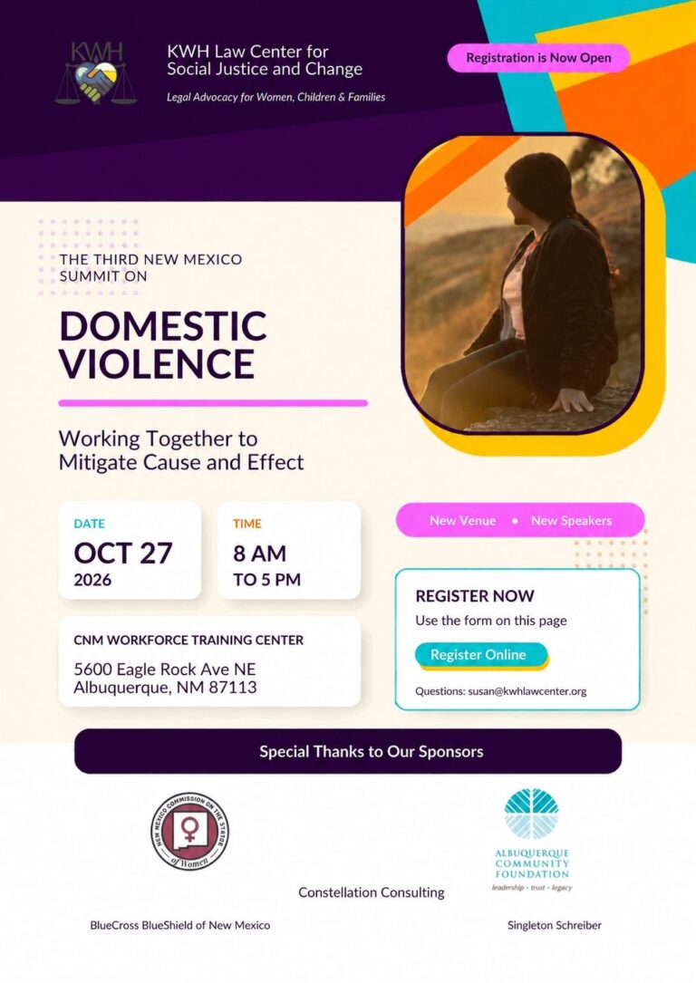 Third Annual Domestic Violence Summit - New Mexico